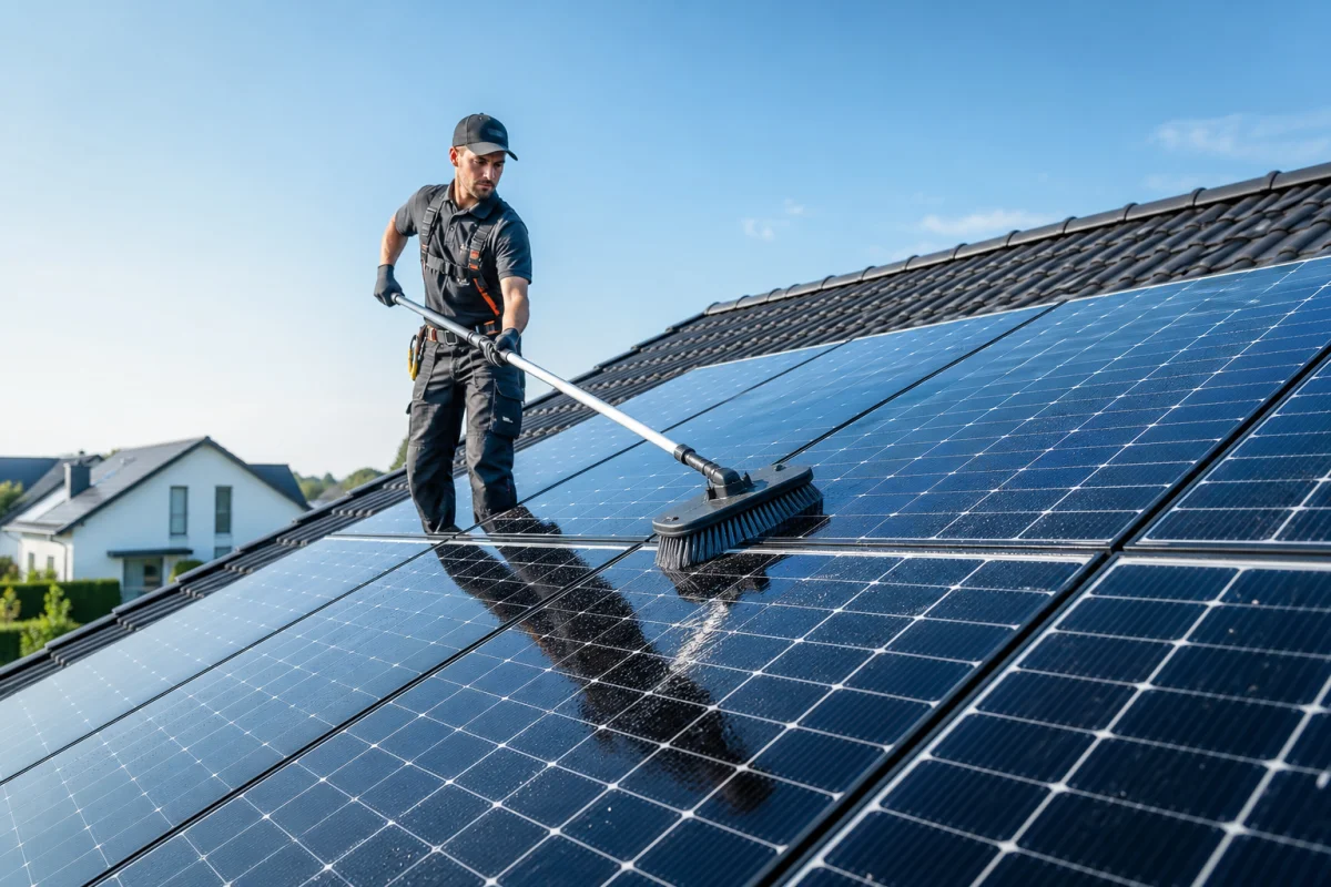 panneau photovoltaique entretien