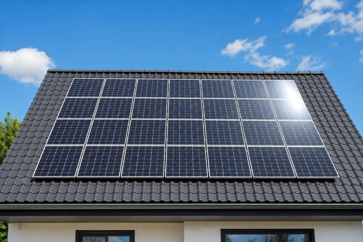 combien de panneaux solaire pour 6kw