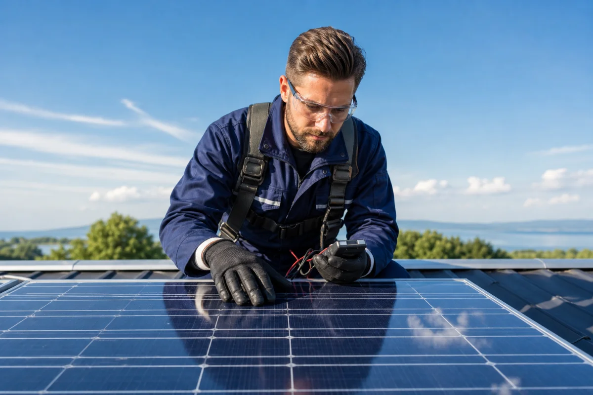depannage panneaux solaire