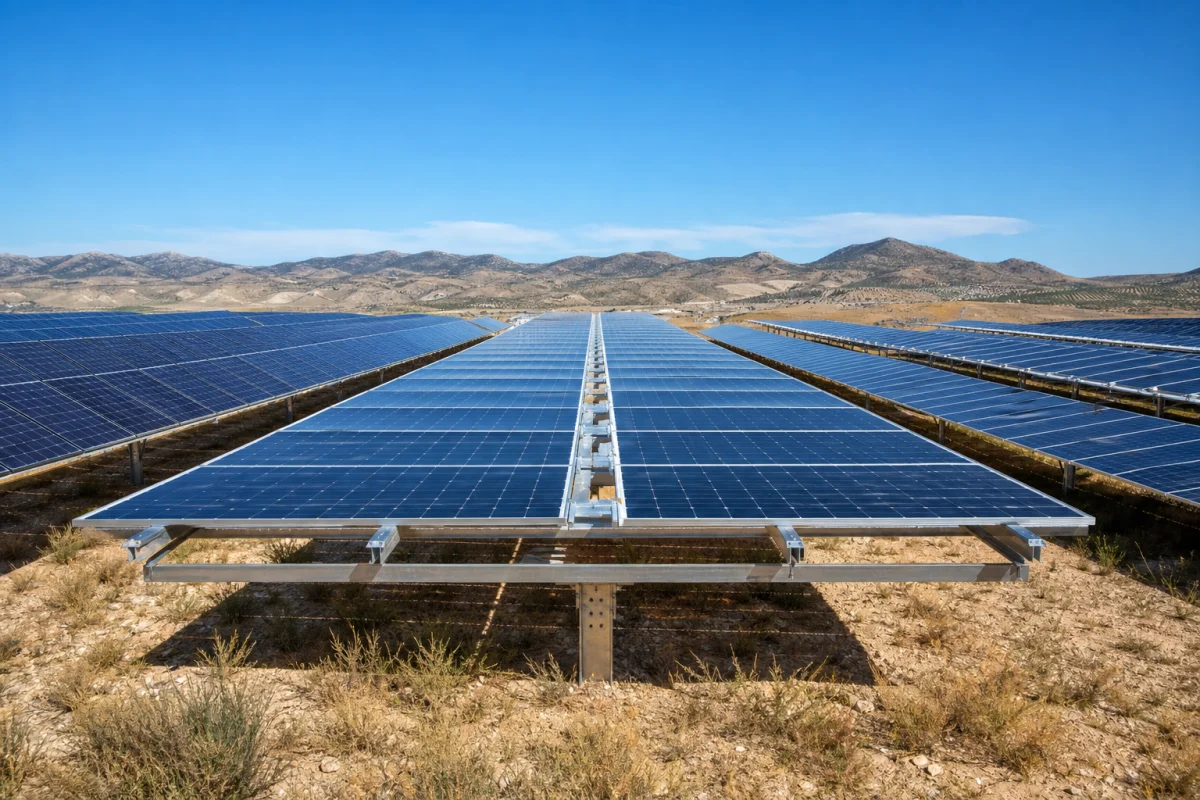 panneau solaire en espagne