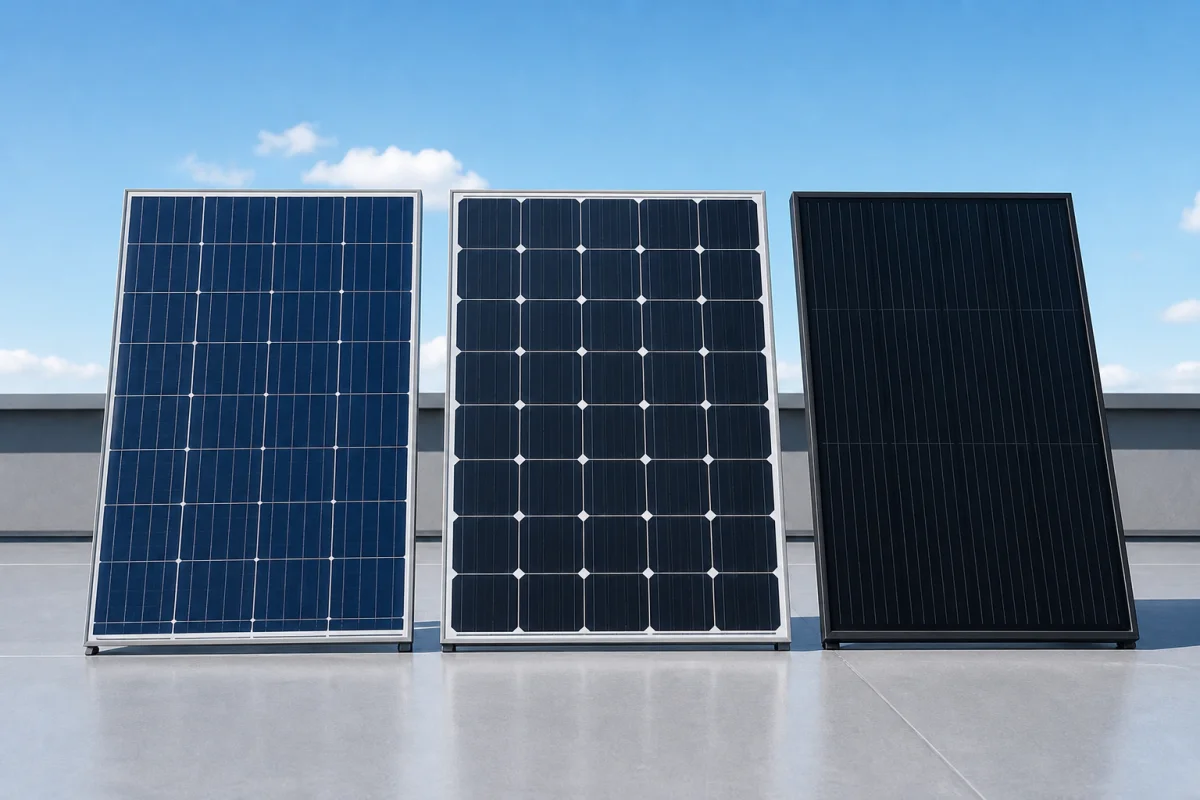 panneau solaire poids