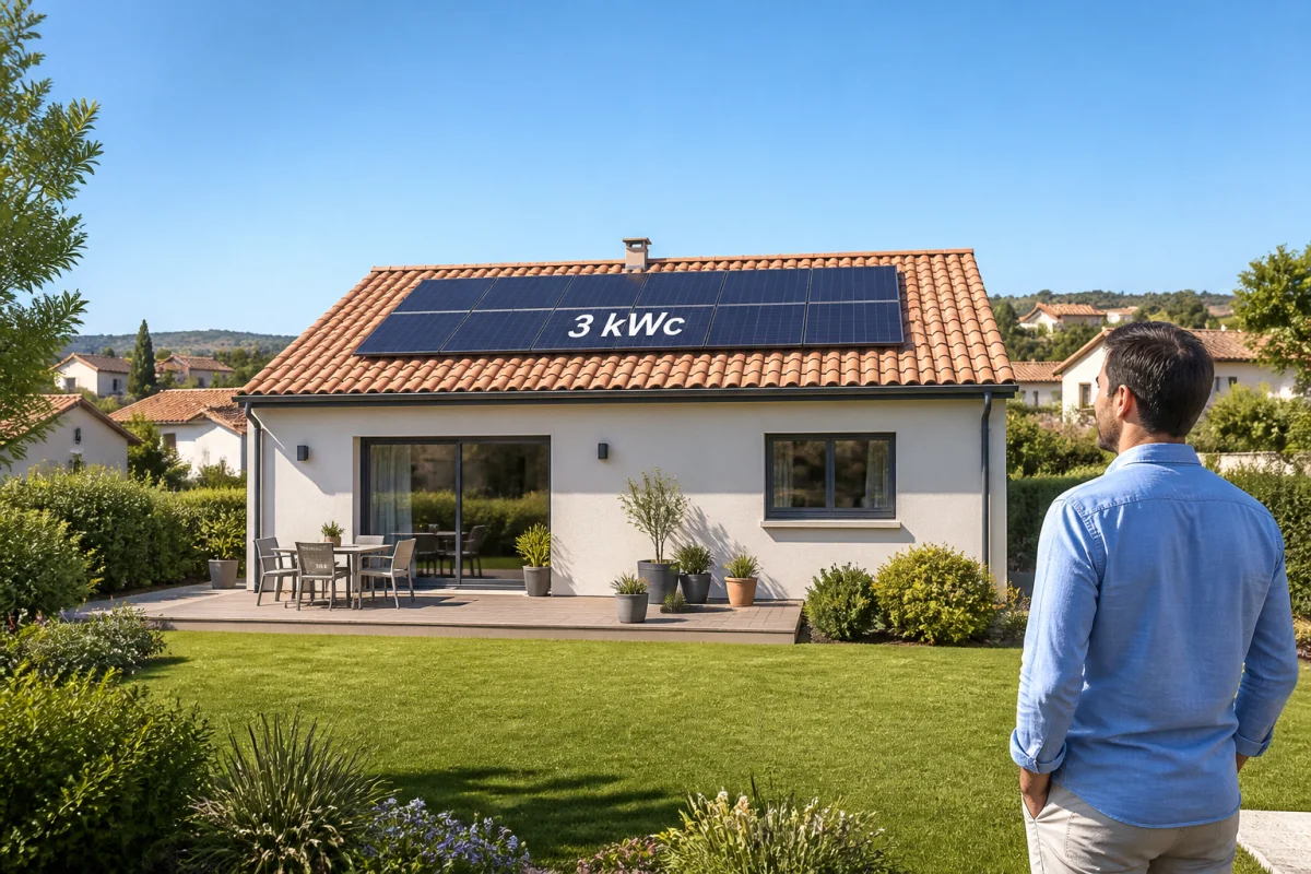 production annuelle panneau solaire 3kwc