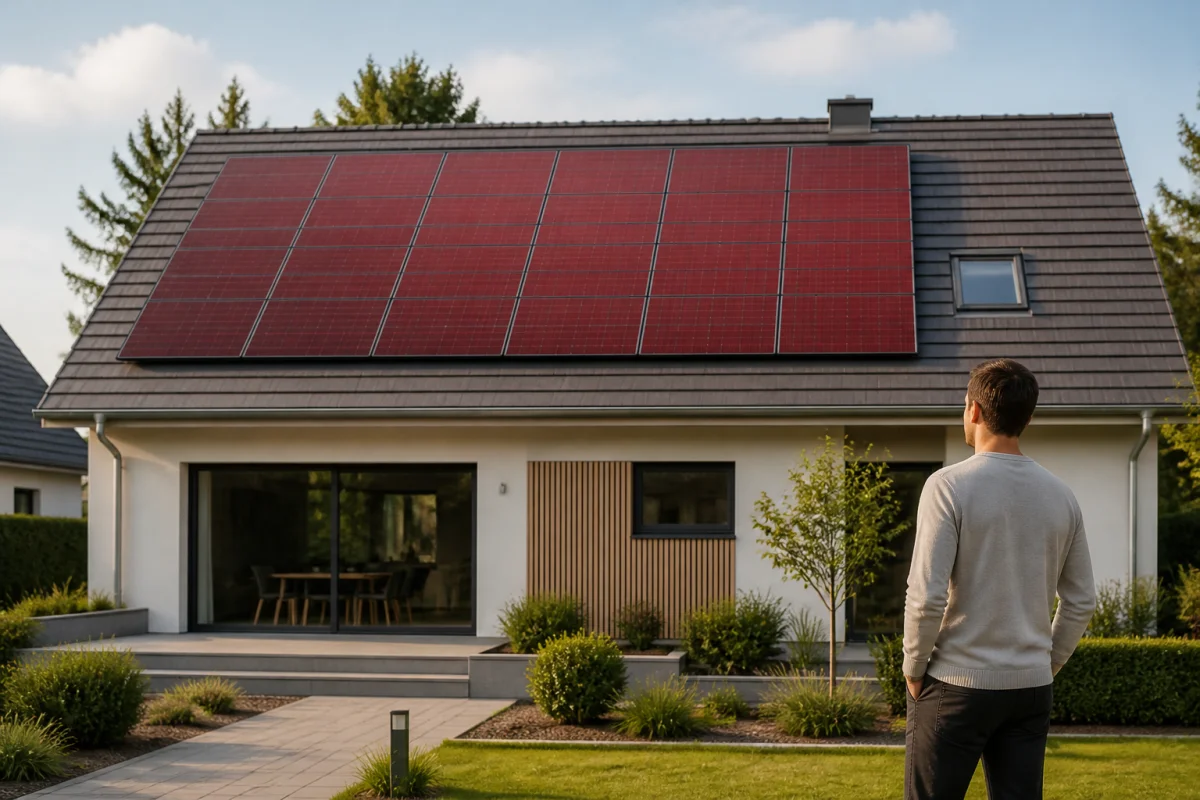 panneau solaire esthetique