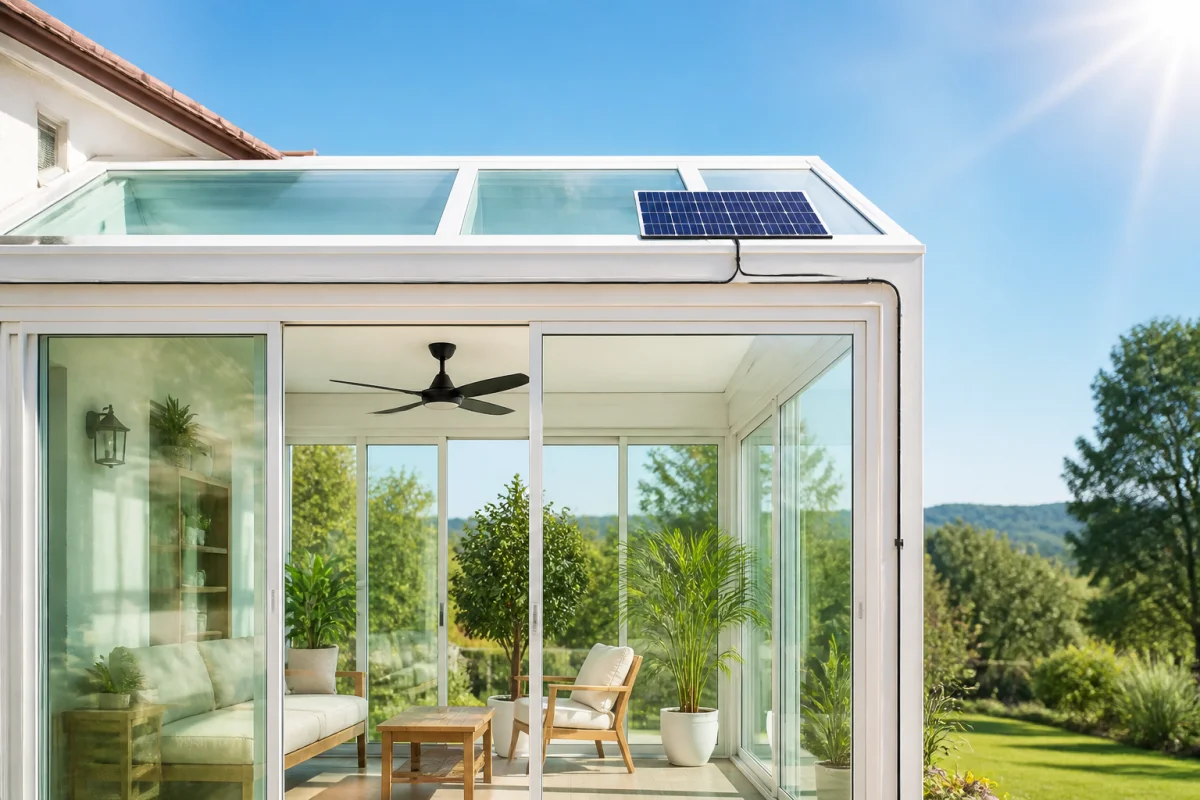 Ventilateur solaire pour véranda, le guide pratique