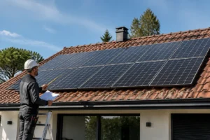 combien de panneau solaire pour 2500w