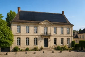 panneau solaire monument historique