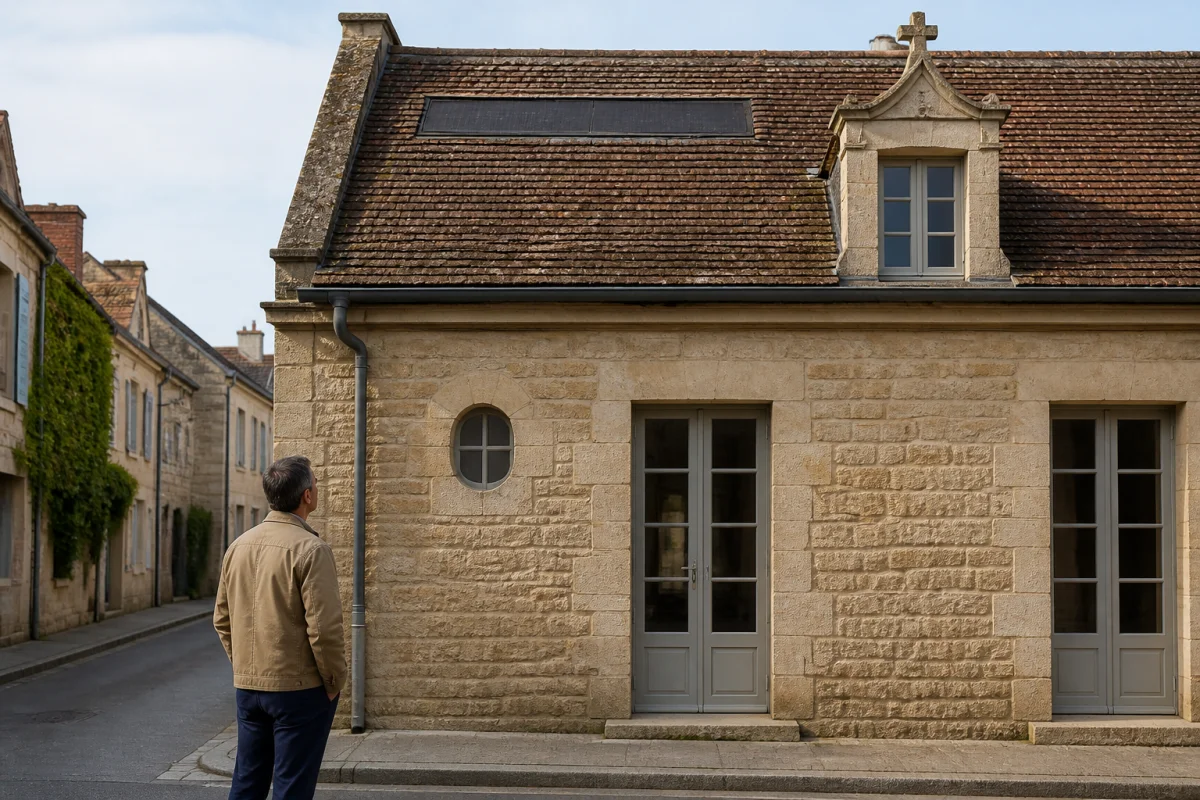 panneau solaire monument historique