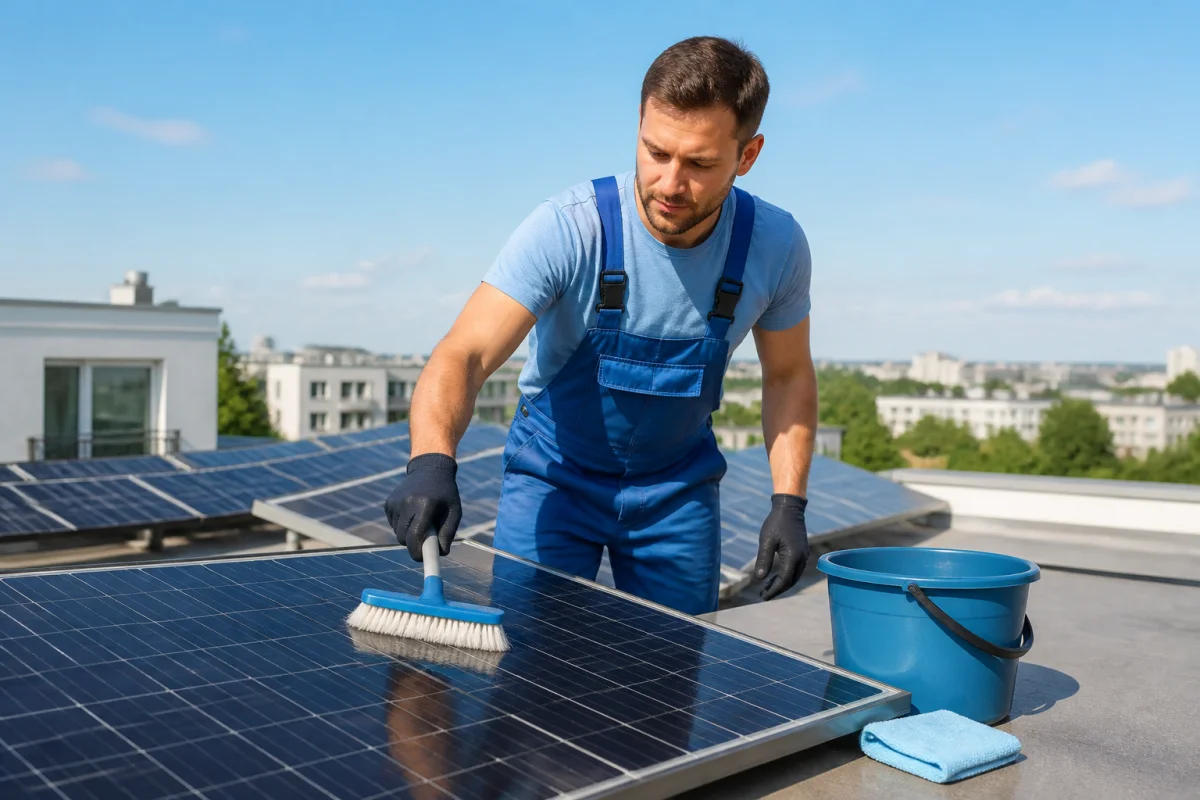 Entretien des panneaux solaires pour préserver leur rendement